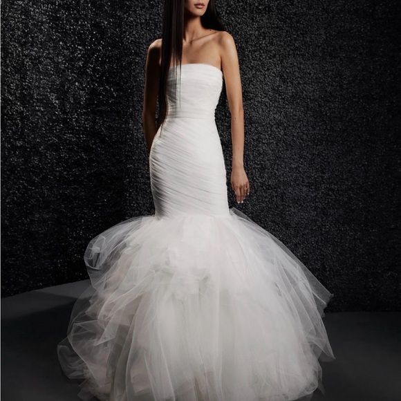 Vera Wang Dresses & Skirts - Vera Wang Bride Laurence Strapless Wedding Dress